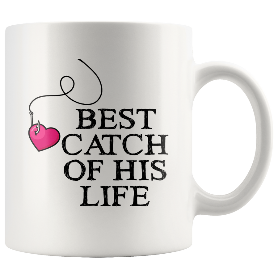 White Mugs - Fishing Matching Mug Best Catch