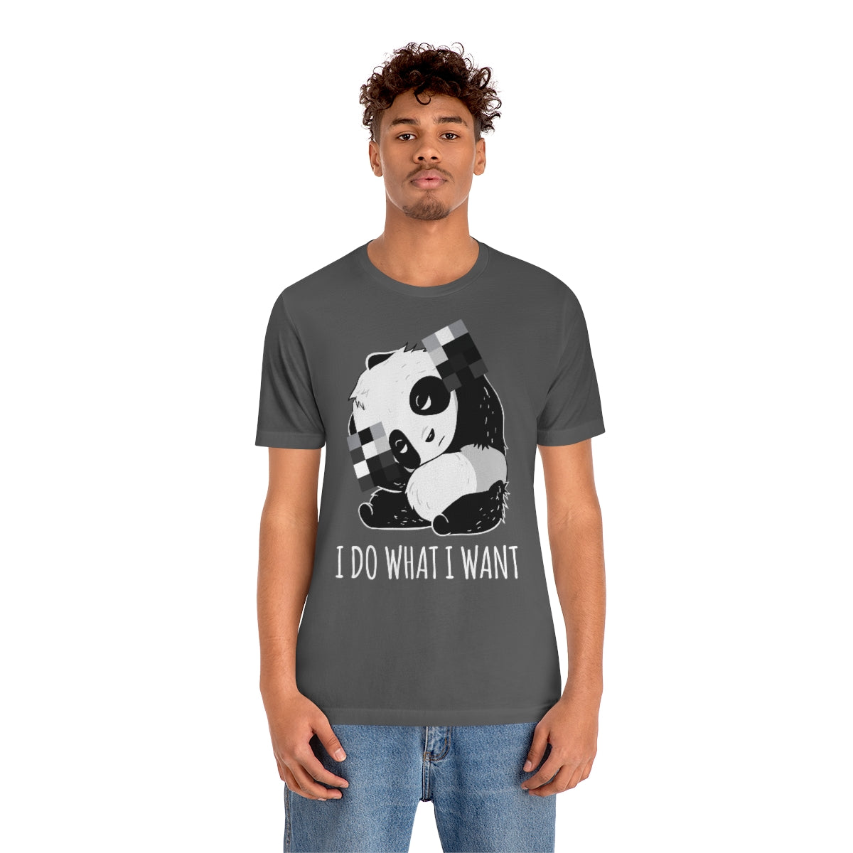 Panda I Do What I Want TShirtSon UK