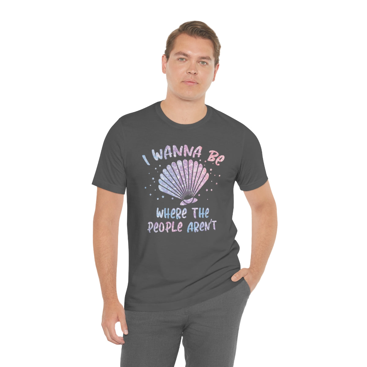 I Wanna Be Where The People Aren't Mermaid TShirtSon UK
