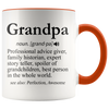 Accent Mug - Grandpa Definition