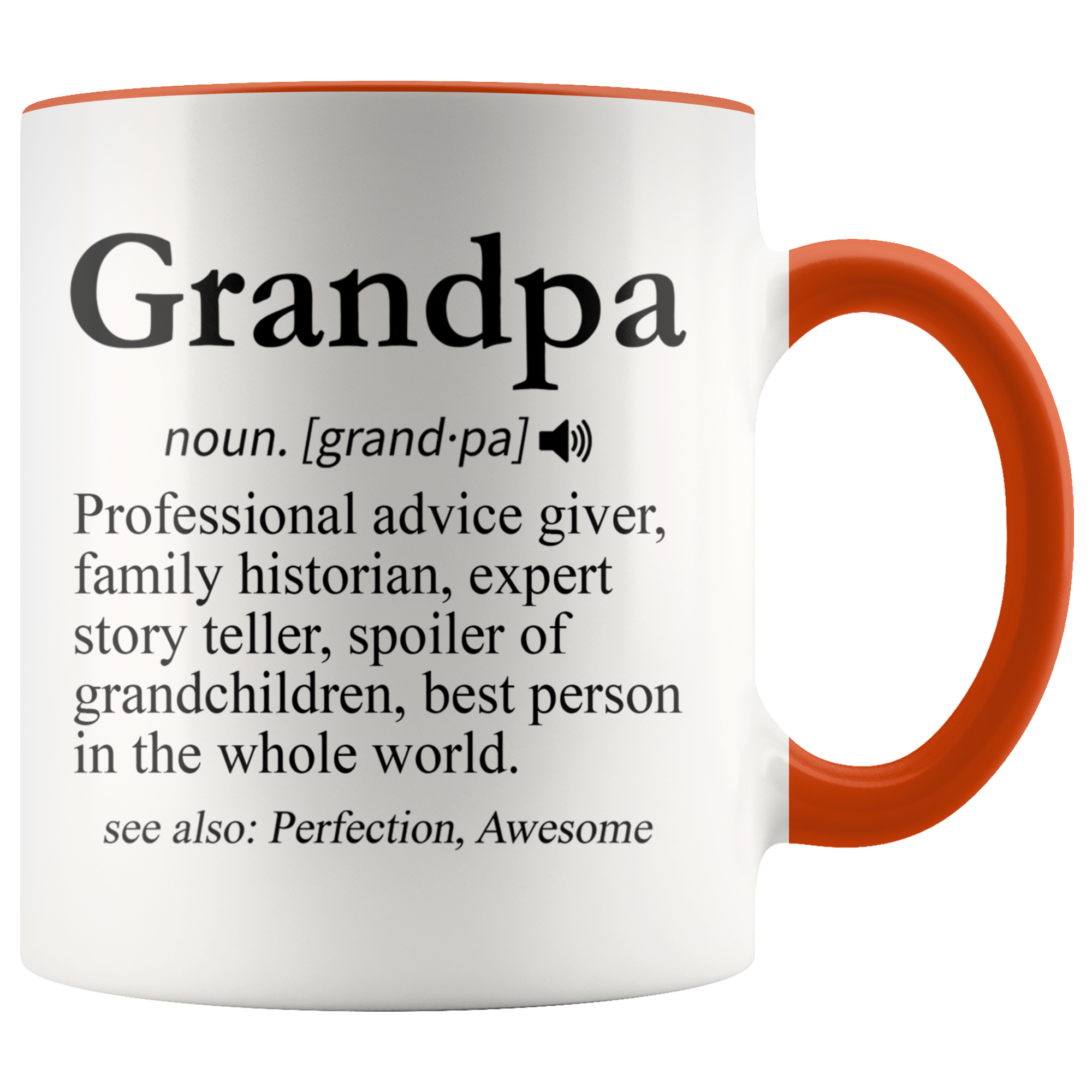 Accent Mug - Grandpa Definition