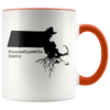 Accent Mug - Massachusetts State Roots