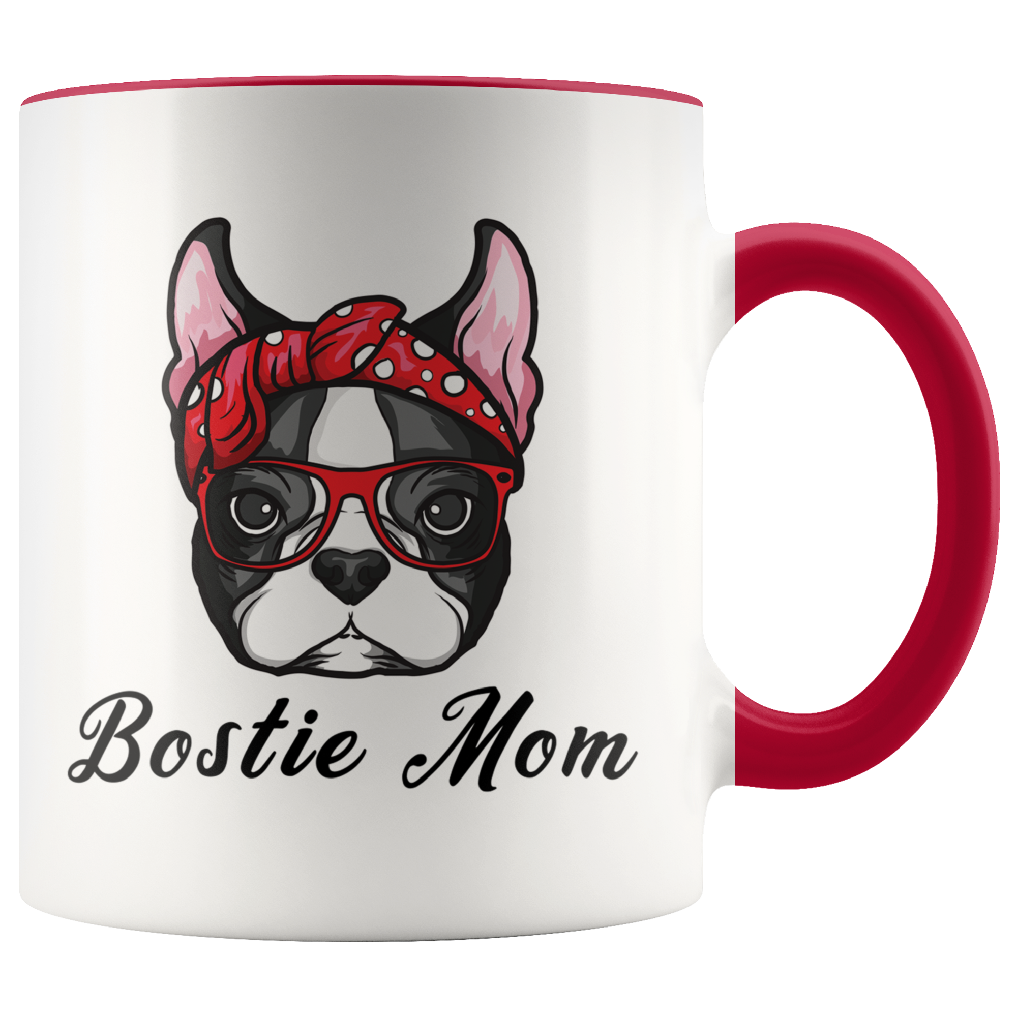 Accent Mug - Bostie Mom
