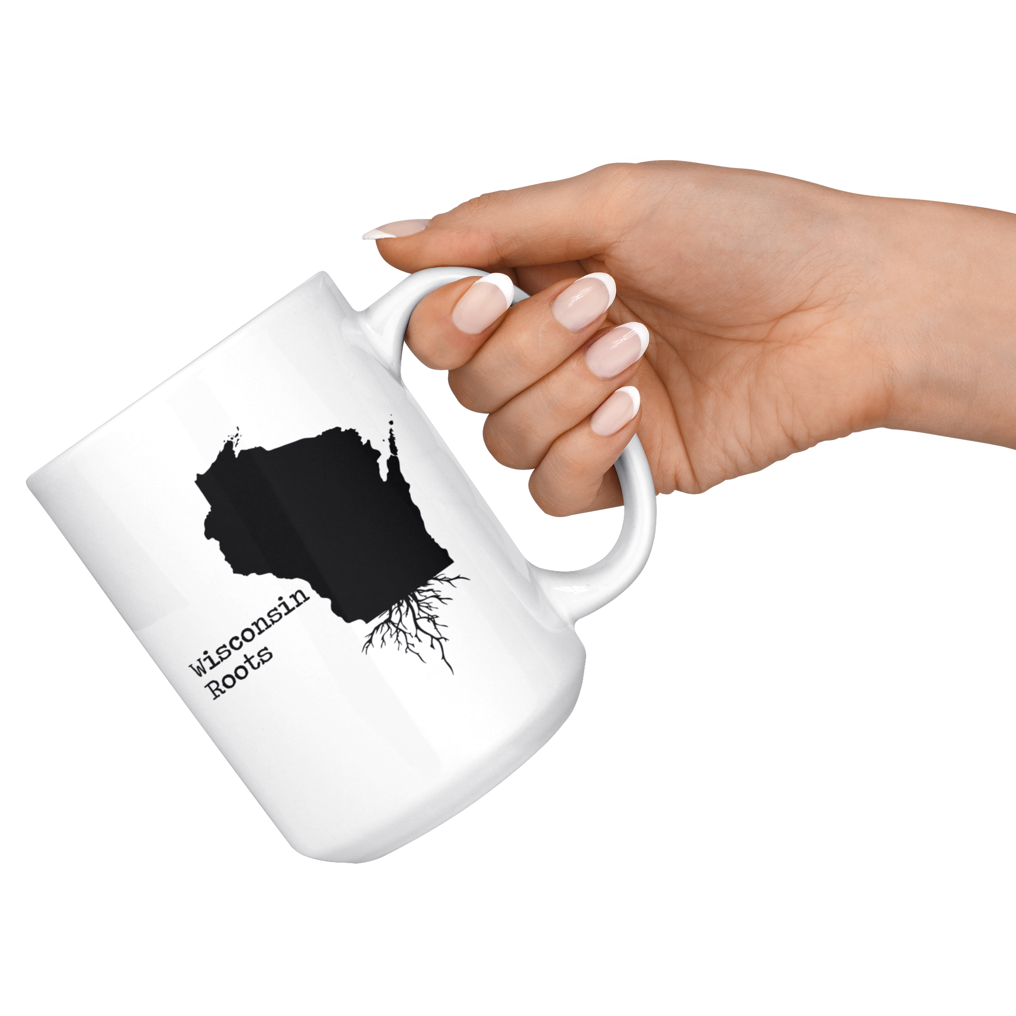 White Mugs - Wisconsin Roots