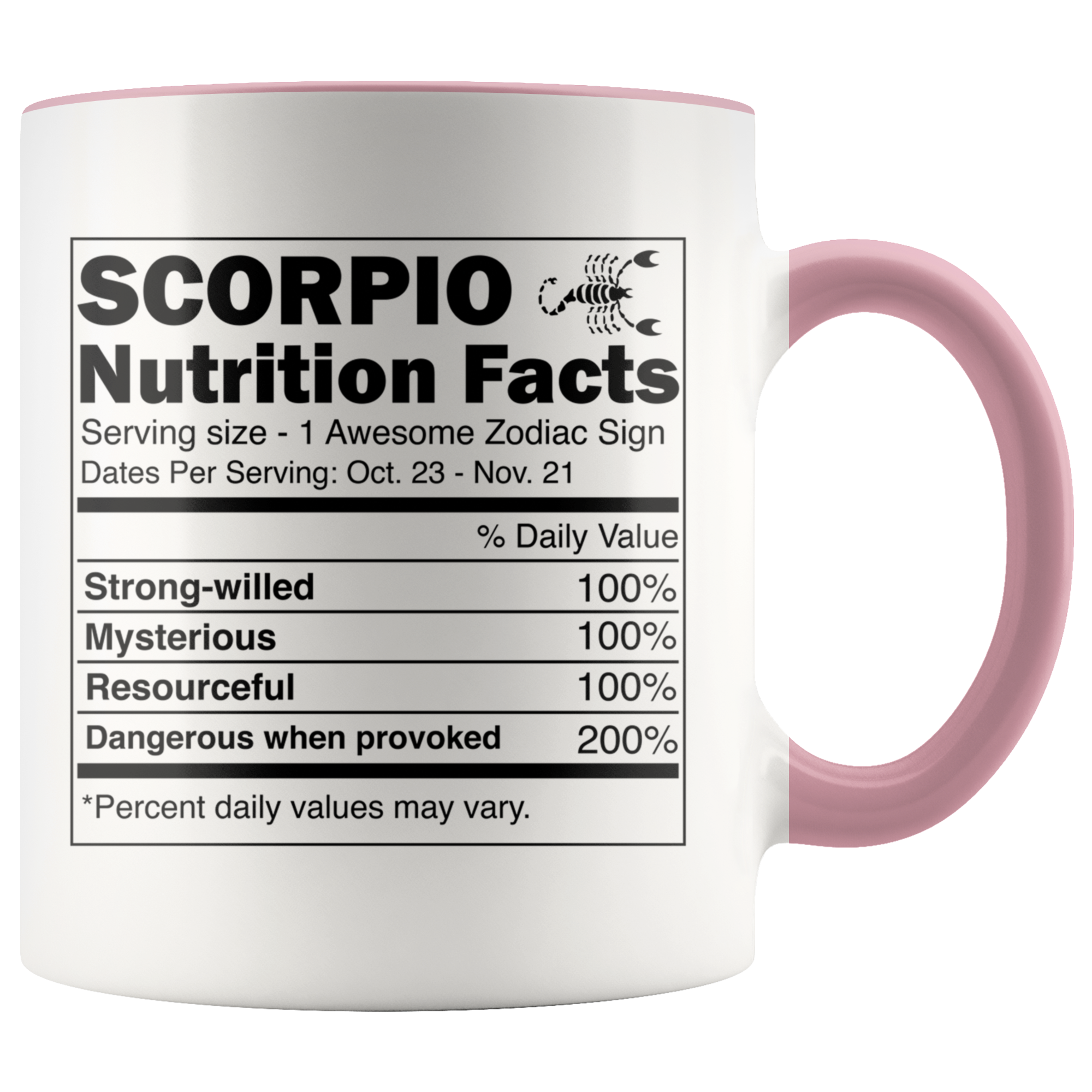 Accent Mug - Scorpio Zodiac Mug