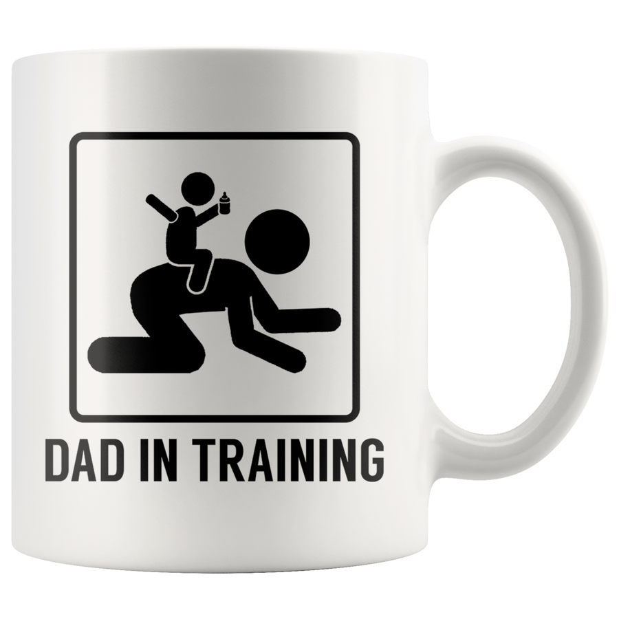 White 11oz Mug - Dad In Training