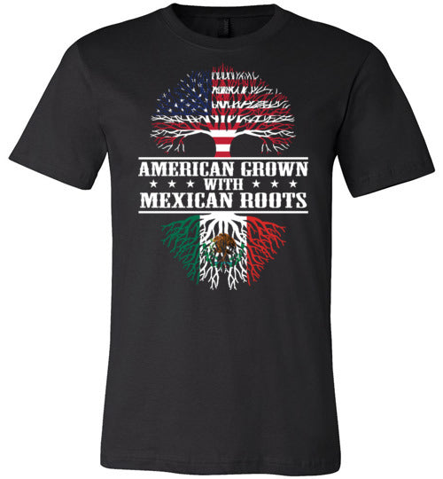 American Grown With Mexican Roots Canvas