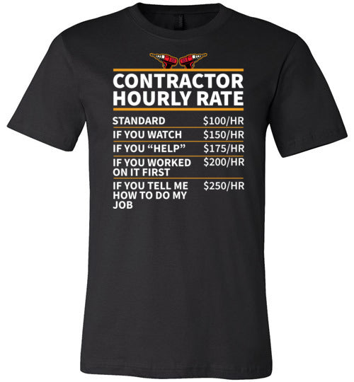 Contractor Hourly Rate Canvas