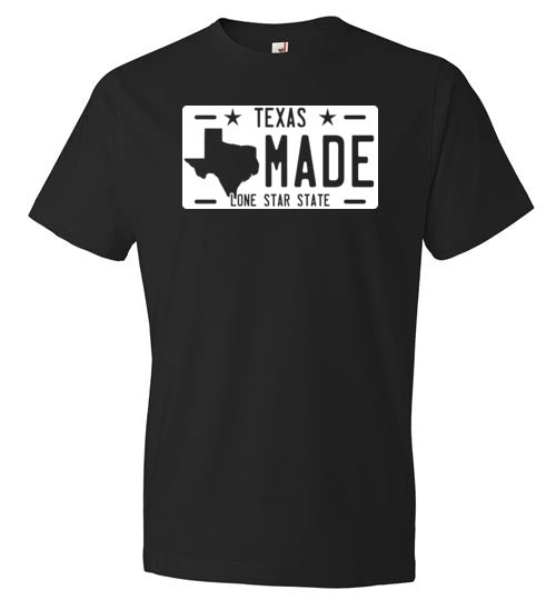 Texas Made License Plate