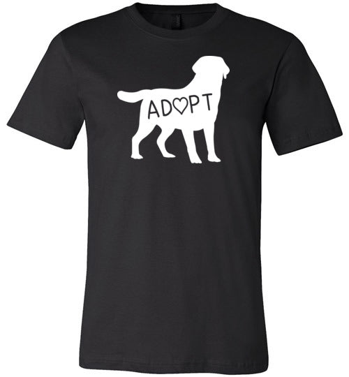 Adopt Dog Canvas