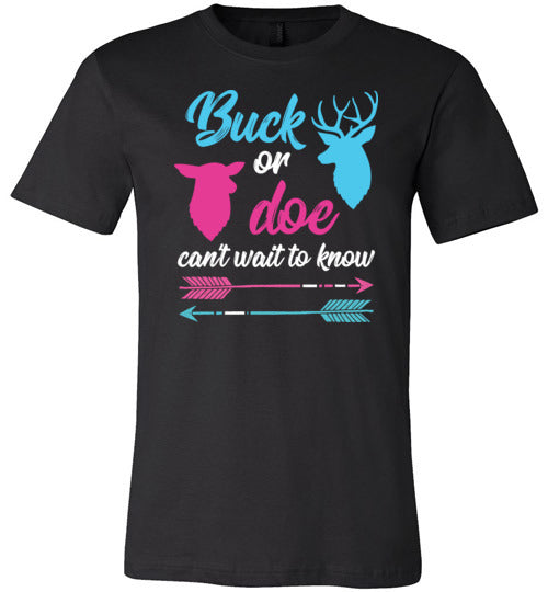 Buck Or Doe Cant Wait To Know Canvas