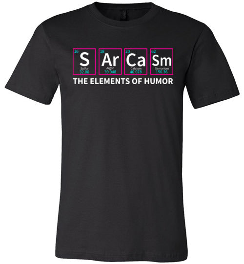 Sarcasm Periodic Table Chemistry Canvas