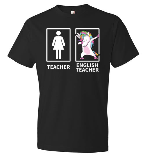 Dabbing Unicorn English Teacher