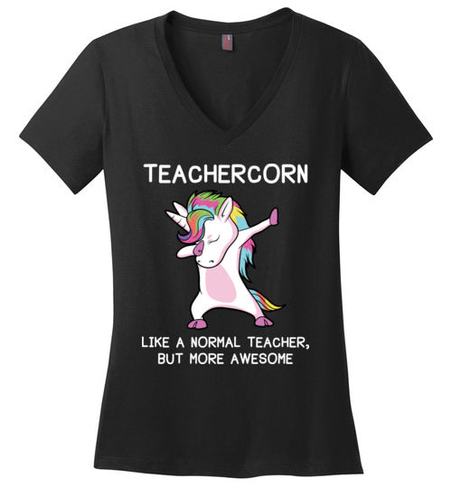 Teachercorn V-Neck