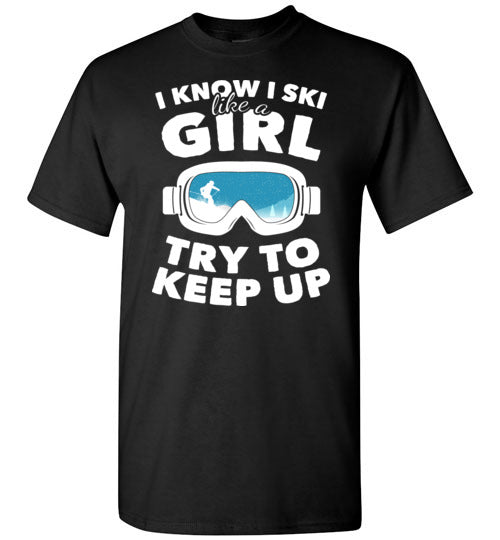 Ski Like A Girl Gildan Youth