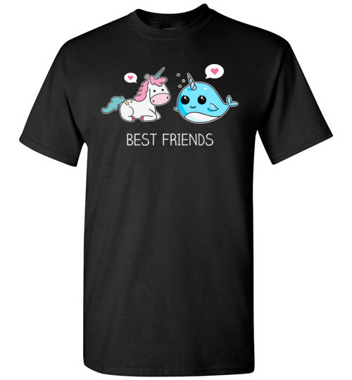 Unicorn Narwhal Best Friends Gildan Youth