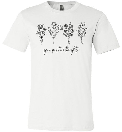 Grow Positive Thoughts Canvas