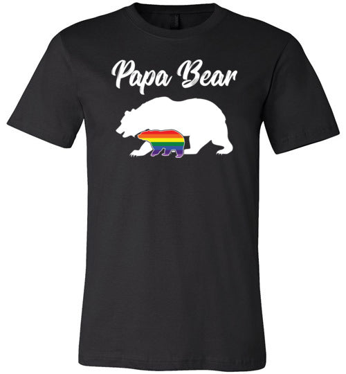 Papa Bear LGBT Canvas