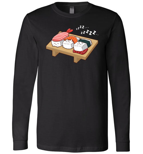Cute Sushi Sleeping Long Sleeve