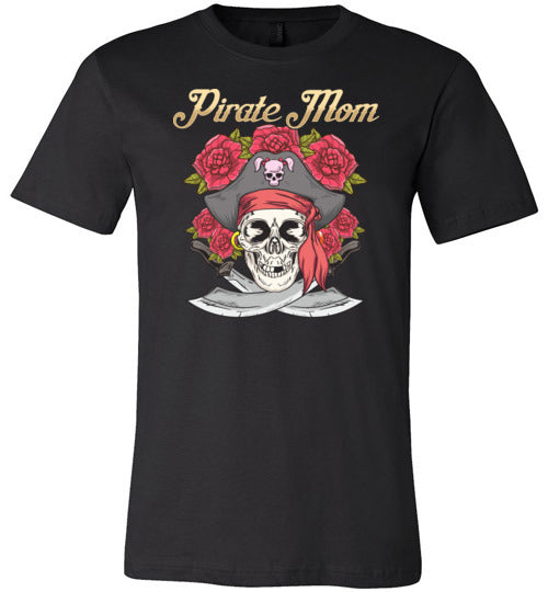 Pirate Mom Fancy Canvas