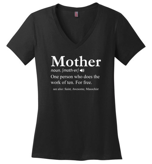Mother Definition V-Neck