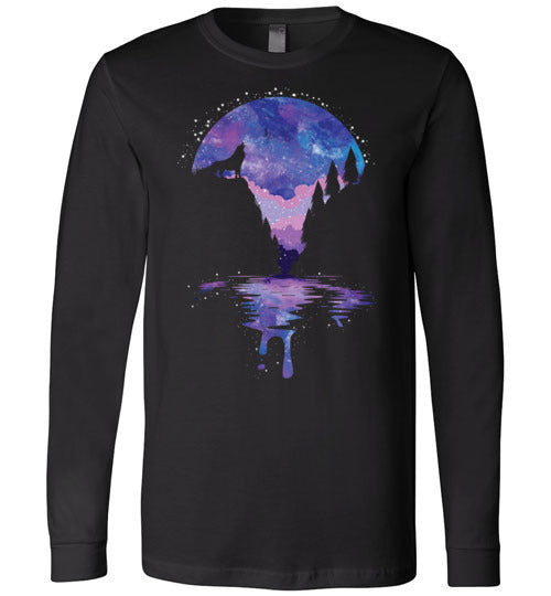 Howling Moon Galaxy Long Sleeve