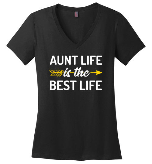 Aunt Life Best Life V-Neck