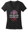 American Grown Trinidadian Roots V-Neck