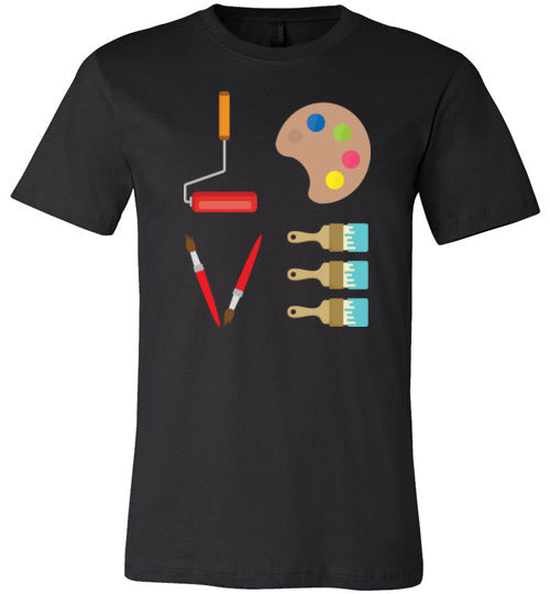 Love Art Tools Canvas