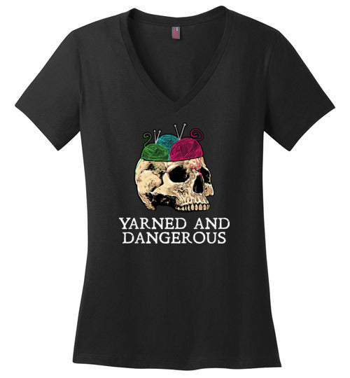 Yarned And Dangerous V-Neck