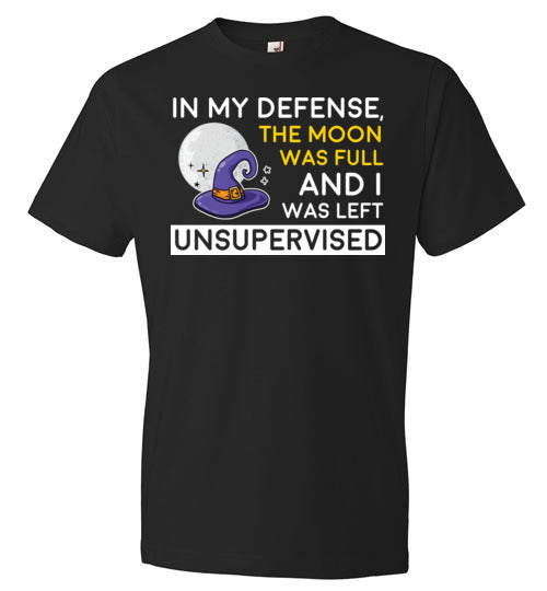 Moon Was Full Left Unsupervised