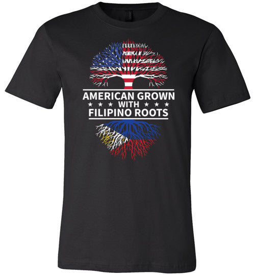 American Grown With Filipino Roots Canvas