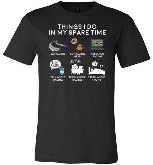 Racing Car Spare Time Canvas