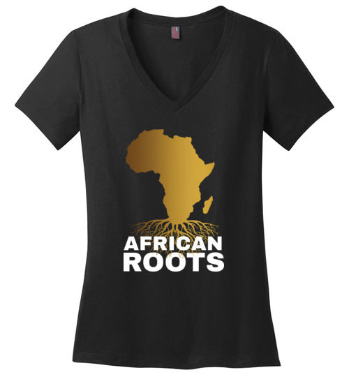 African Roots V-Neck