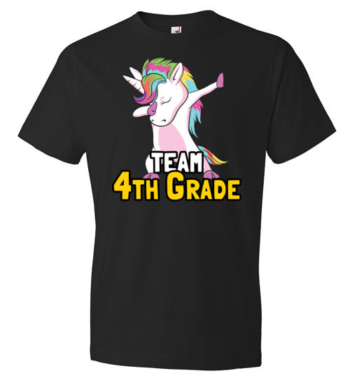 Dabbing Unicorn Team Fourth Grade