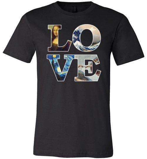 Love Art Masterpieces Canvas