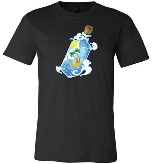 Tropical Paradise In A Bottle Canvas