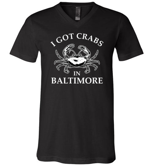 Crabs in Baltimore V-Neck