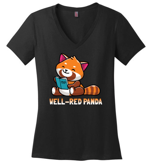 Well Red Panda V-Neck