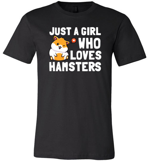 Just a girl Who Loves Hamsters Canvas