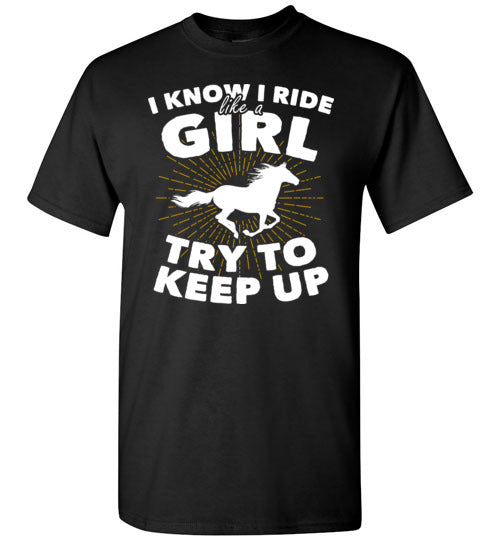 Horse Ride Like A Girl Gildan Youth