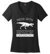 Grandpasaurus Jurasskicked V-Neck