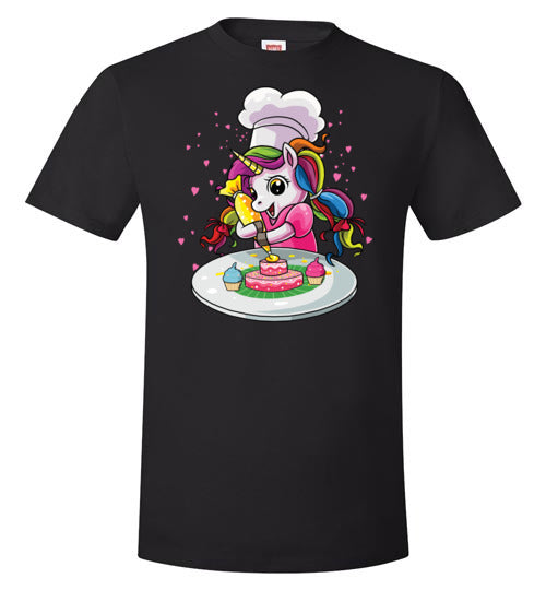 Unicorn Baking Cupcakes