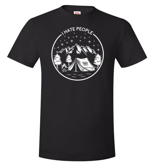 Camping I Hate People Stars