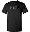 Art Paint Heartbeat Gildan Youth