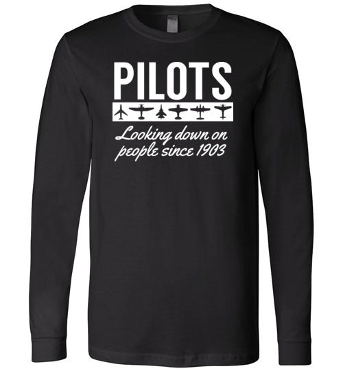 Pilots Looking Down Long Sleeve