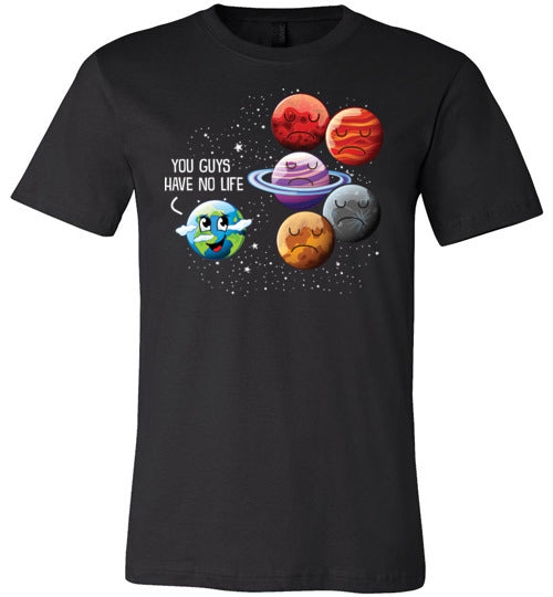 Planets No Life Canvas