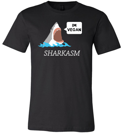 Sharkasm Vegan Canvas