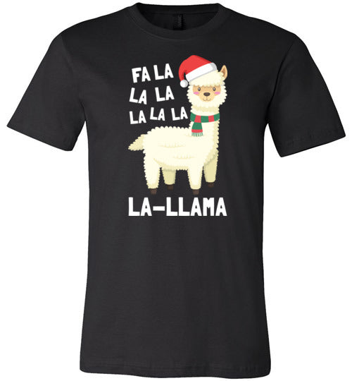 Christmas Fa La Llama Canvas