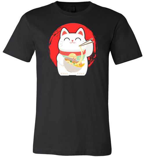 Lucky Ramen Cat Canvas